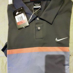 Nike Tiger Woods TW Designer Print Polo Shirt 542071-019 **Extremely Rare-Size L